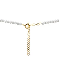 Cultured Freshwater Pearl (3 - 3-1/2mm) Collar Necklace, 16" + 2" extender
