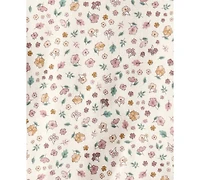 Carter's Toddler Girls Cotton Floral-Print Top & Corduroy Jumper, 2 Piece Set