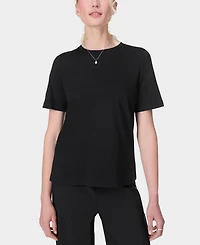 Sweaty Betty Women's Essential Short-Sleeve Crop Boxy T-Shirt