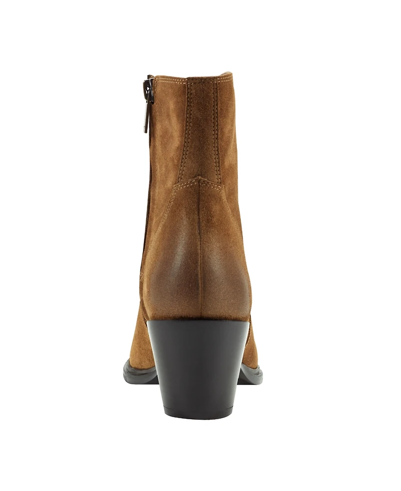 Marc Fisher Ltd Women's Giulie Western Block Heel Booties