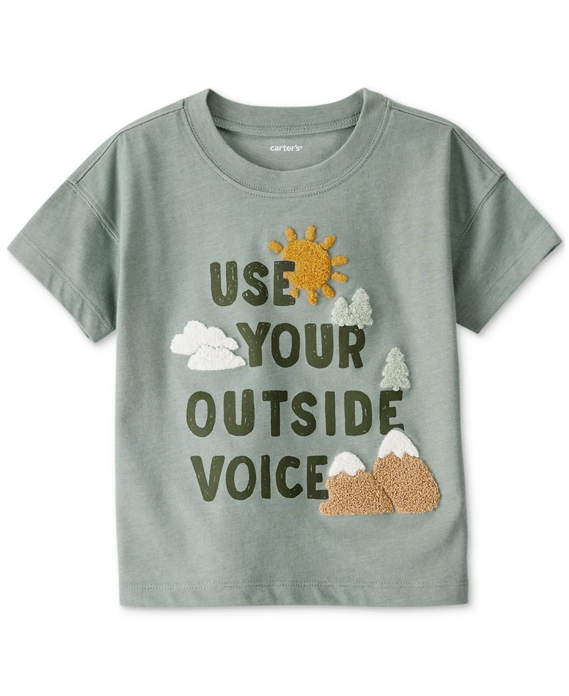 Carter's Toddler Boys Outdoor Voice Short-Sleeve Graphic T-Shirt