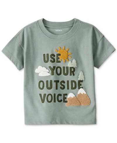 Carter's Toddler Boys Outdoor Voice Short-Sleeve Graphic T-Shirt