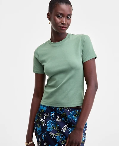 On 34th Women's Meet And Greet Short-Sleeve T-Shirt, Macy's Exclusive