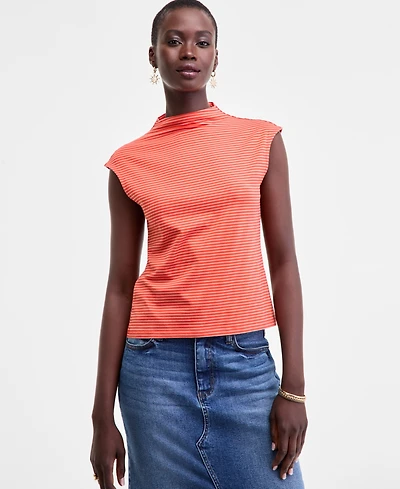 On 34th Women's Funnel Neck Sleeveless T-Shirt, Macy's Exclusive