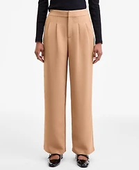 On 34th Women's High-Rise Crepette Trouser Pants, Macy's Exclusive