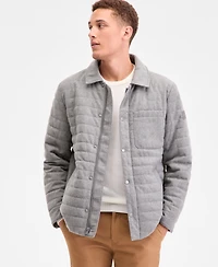 Tommy Hilfiger Men's Quilted Shirt Jacket