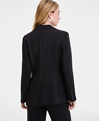 On 34th Women's Relaxed Crepe Blazer, Macy's Exclusive