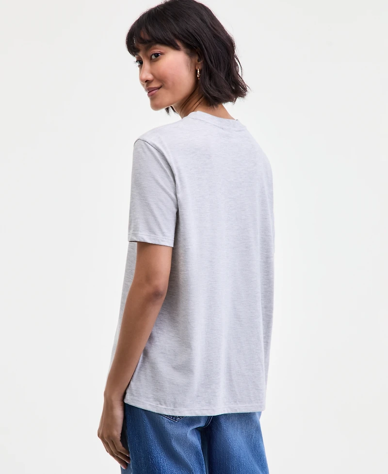 On 34th Women's Best Dressed Embroidered T-Shirt, Macy's Exclusive