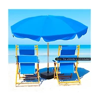 Patio Fillable Umbrella Base Fit 1.5 Inch Umbrella Poles for Yard Poolside