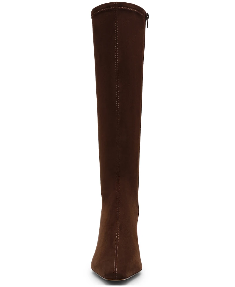 Steve Madden Women's Flute Wide-Calf Knee-High Dress Boots