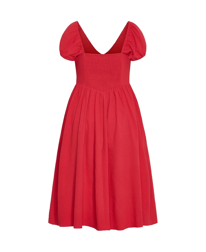 City Chic Plus Shelby Midi Dress