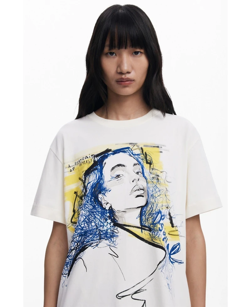 Desigual Women's Portrait T-shirt