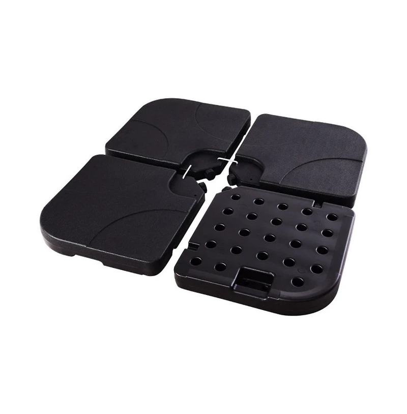 20 Inch Patio Offset Water Filled Plate Umbrella Base Sand