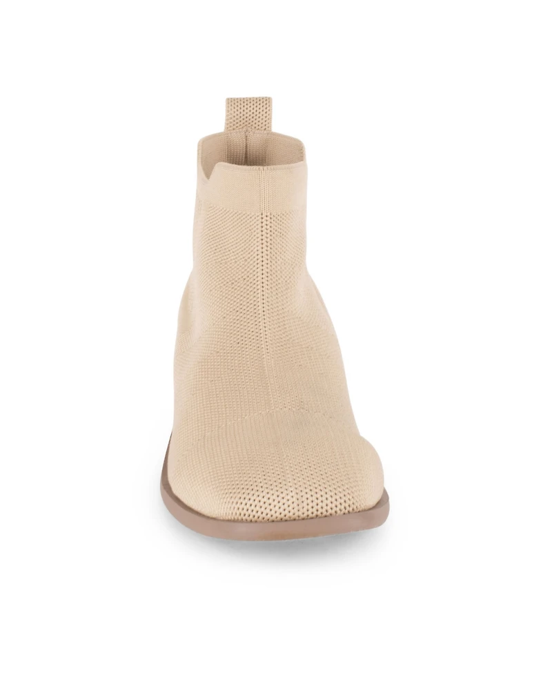 Tahari Women's Roundabout Knit Ankle Boots
