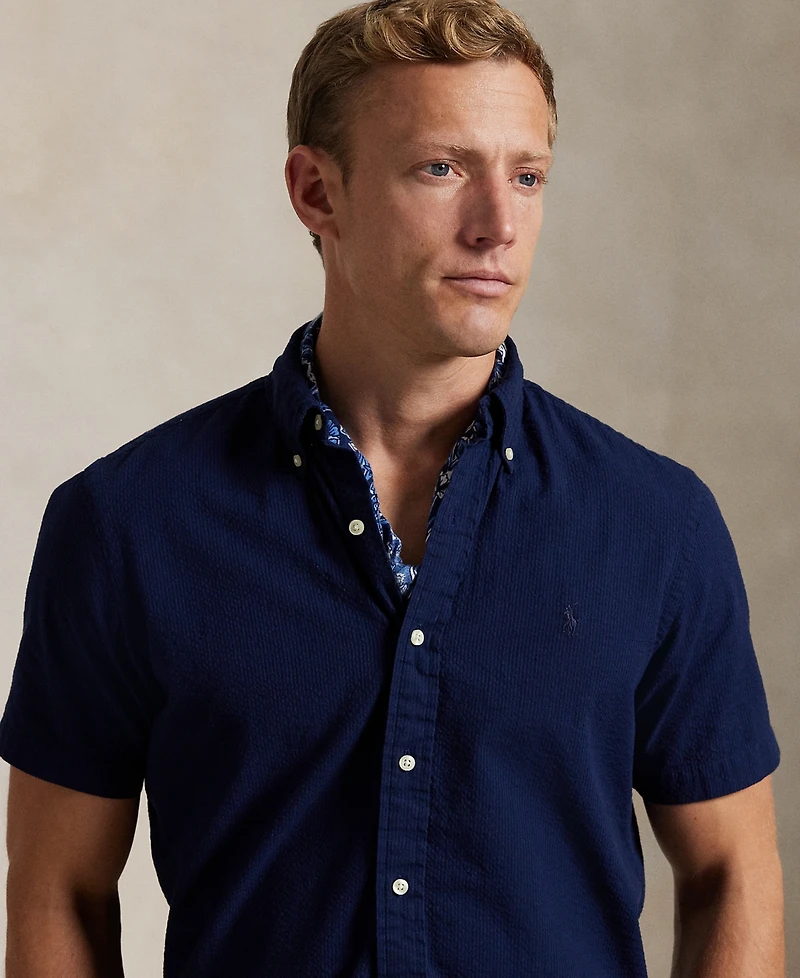 Polo Ralph Lauren Men's Rl Prepster Classic-Fit Seersucker Shirt