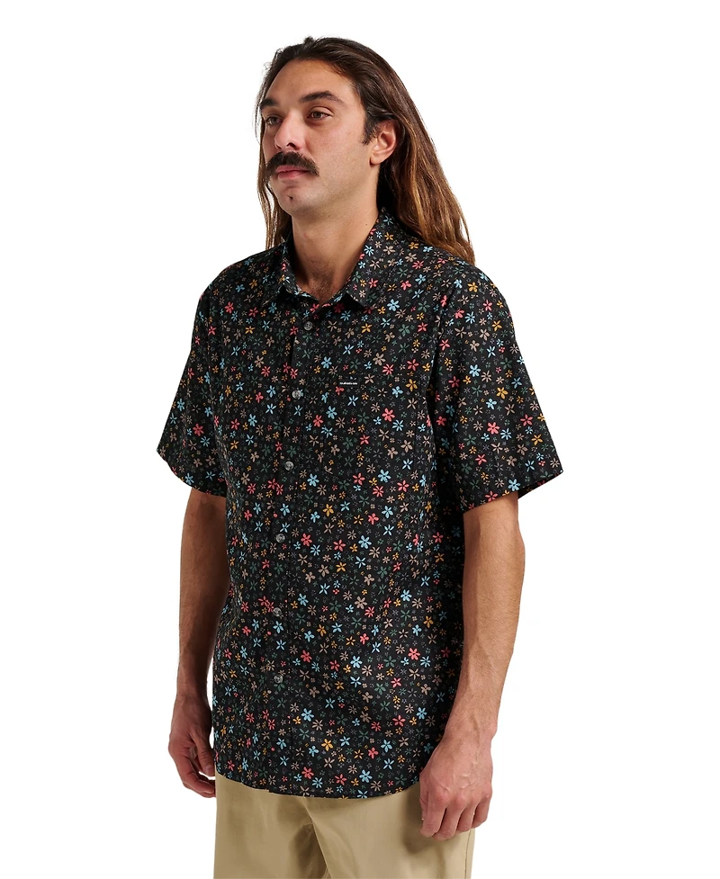 Quiksilver Men's Ditsy Mini Classic Short Sleeve Shirt