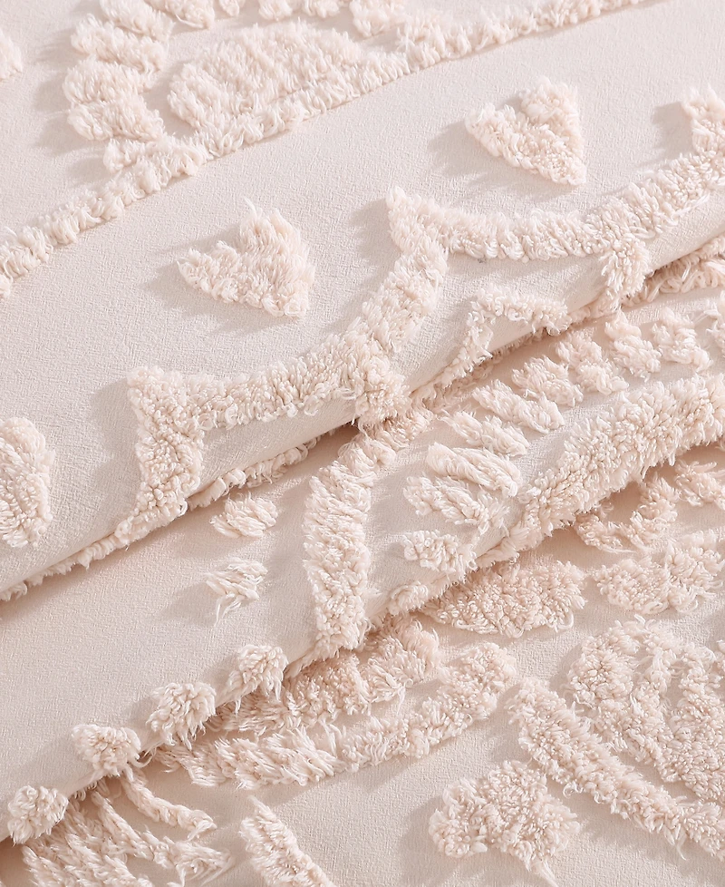 Beatrice Home Fashions Lotus Chenille Lightweight Sham, Standard