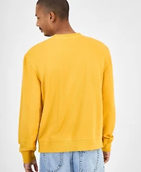 Sun + Stone Men's Athletic Graphic Sweatshirt, Macy's Exclusive