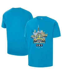 Nike Men's Sky Blue Chicago Original Content Max90 T-Shirt