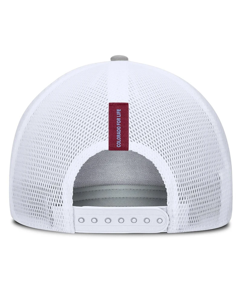 Fanatics Men's Heather Gray Colorado Rapids Low Block Trucker Adjustable Hat