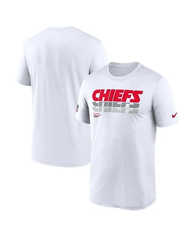 Nike Men's White Kansas City Chiefs Sideline Legend Performance T-Shirt