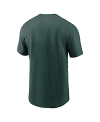 Nike Men's Green Michigan State Spartans Primetime Arch Stack T-Shirt