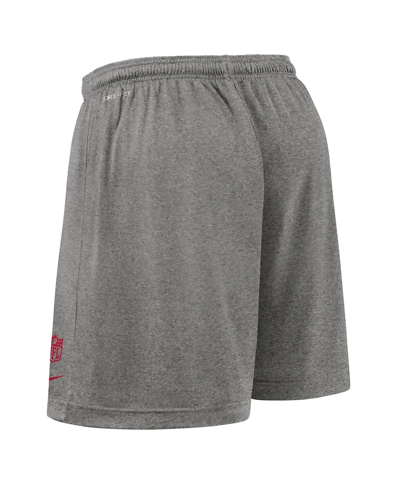 Nike Men's Cardinal Arizona Cardinals Sideline Reversible Performance Shorts