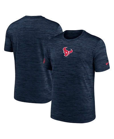 Nike Men's Navy Houston Texans Big Tall Sideline Velocity Performance T-Shirt