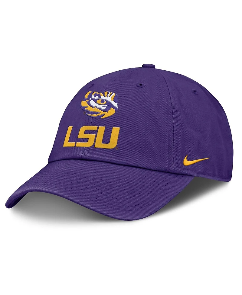 Nike Men's Purple Lsu Tigers 2025 Sideline Club Adjustable Hat