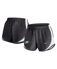 Nike Women's Anthracite Philadelphia Eagles Tempo Performance Shorts