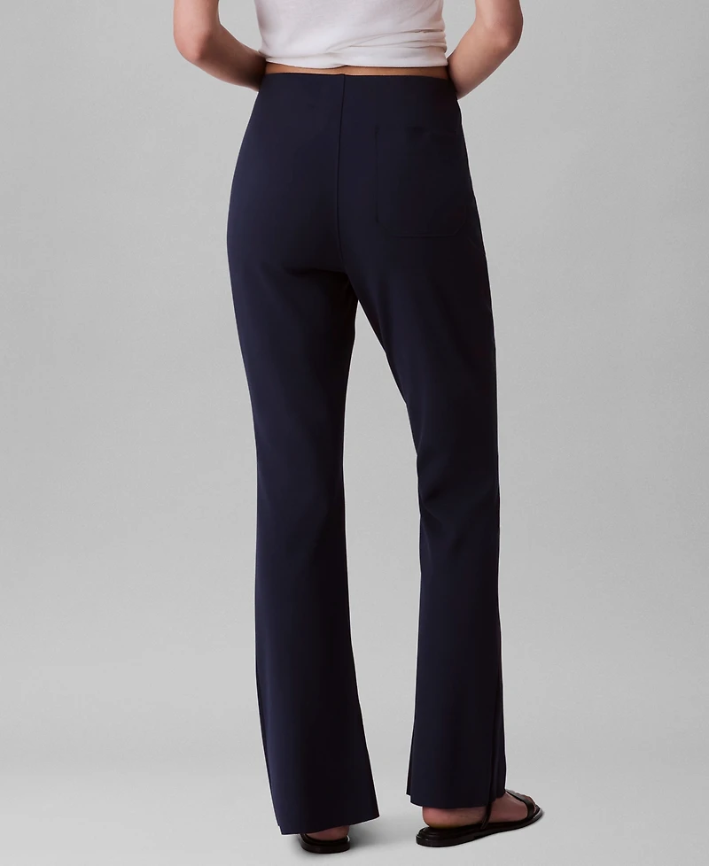 Calvin Klein Women's Stretch Crepe Pull-On Pants