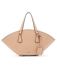 Anne Klein Curved Small Convertible Strap Tote Bag