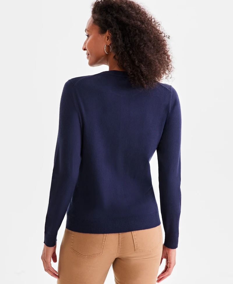 Style & Co Women's Button-Down Long-Sleeve Cardigan, Created for Macy's