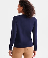 Style & Co Women's Button-Down Long-Sleeve Cardigan, Created for Macy's