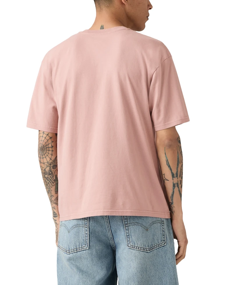 Levi's Men's Relaxed Fit Cropped Boxy Short Sleeve Crewneck T-Shirt
