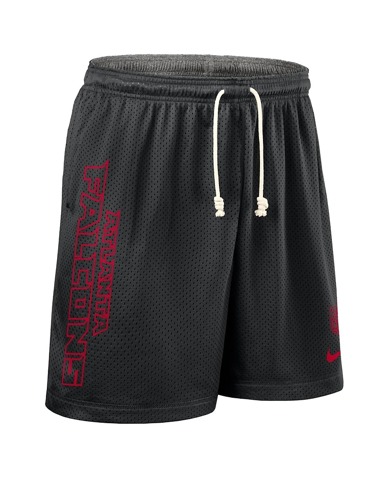 Nike Men's Black Atlanta Falcons Sideline Reversible Performance Shorts