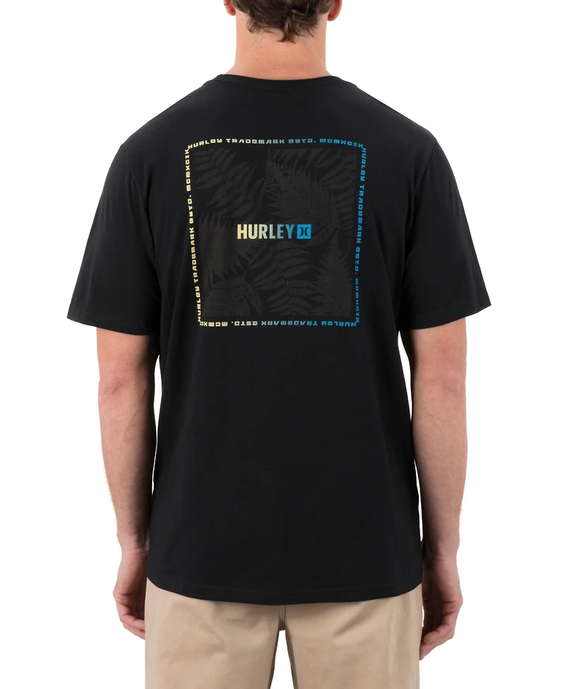 Hurley Men's Fern Gradient Short Sleeve T-Shirt