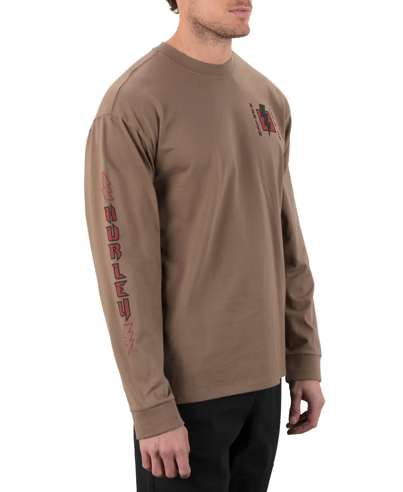 Hurley Men's Bolt Long Sleeve T-Shirt
