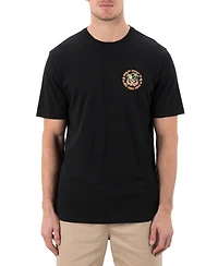 Hurley Men's Hawaiian Island Short Sleeve T-Shirt
