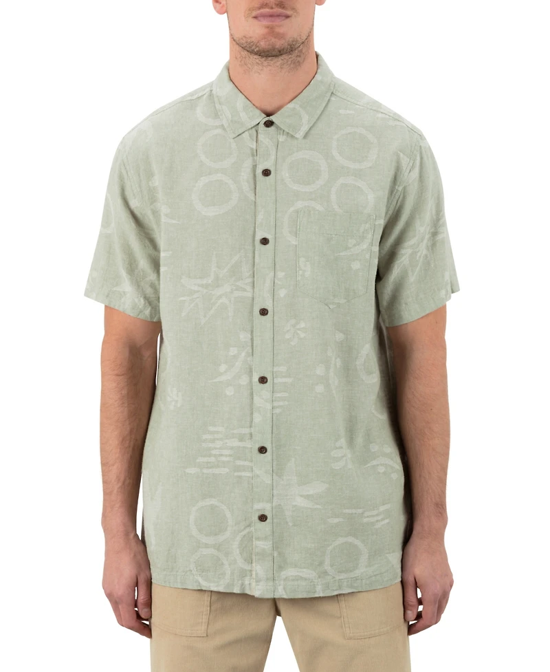 Hurley Men's Encinitas Short Sleeve Shirt