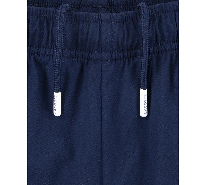 Lacoste Big Boys UltraDRY Croc Woven Shorts