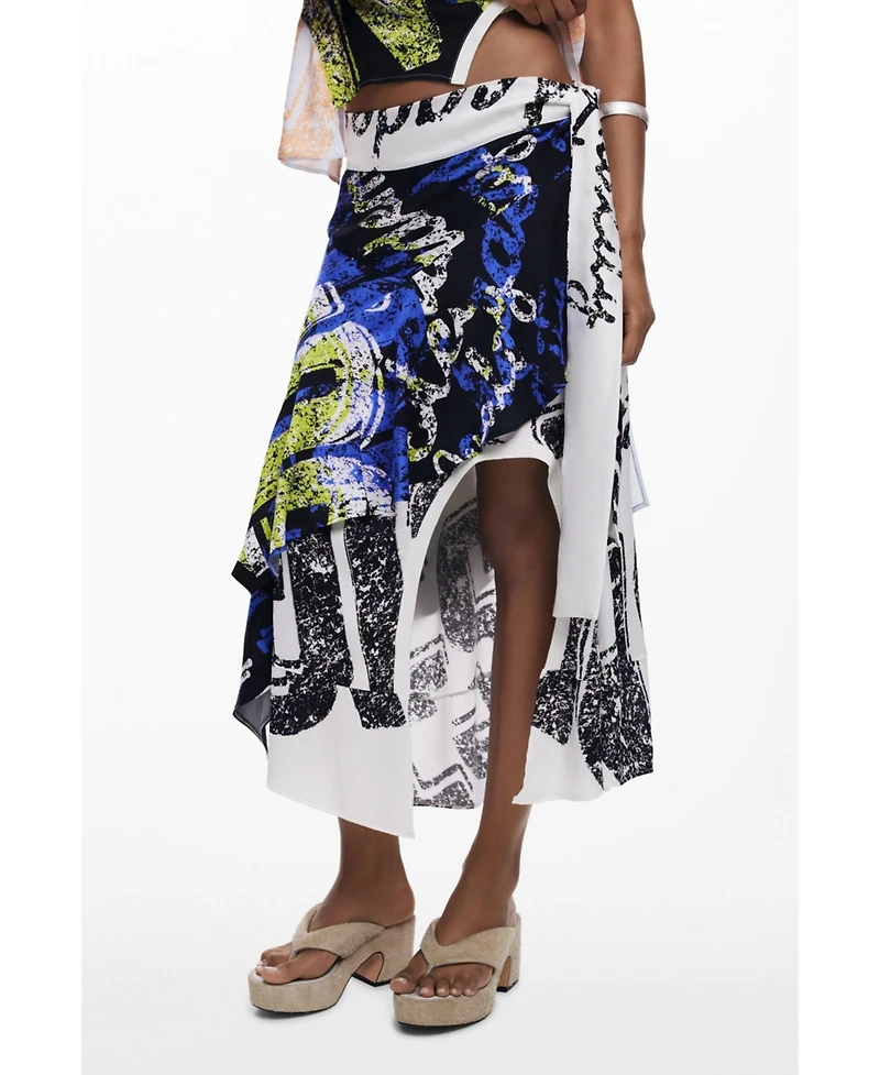 Desigual Women's Asymmetric skirt