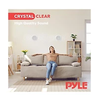 Pyle Two Way Stereo Sound Speaker - Dual Professional Audio Speakers System