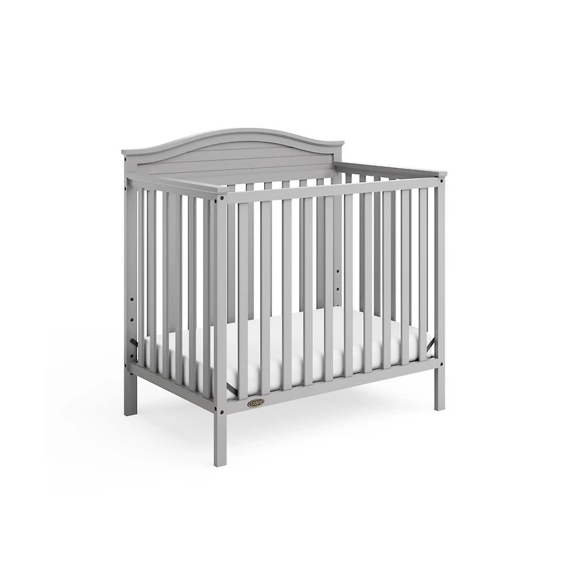 Graco Stella 4-in-1 Convertible Mini Crib with Bonus Mattress