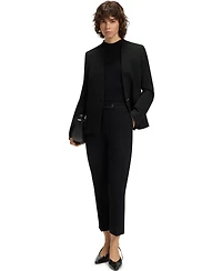 Boss by Hugo Women's Collarless Regular-Fit Jacket
