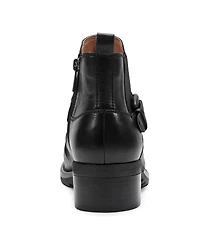 Earth Women's Zane Ruched Block Heel Booties