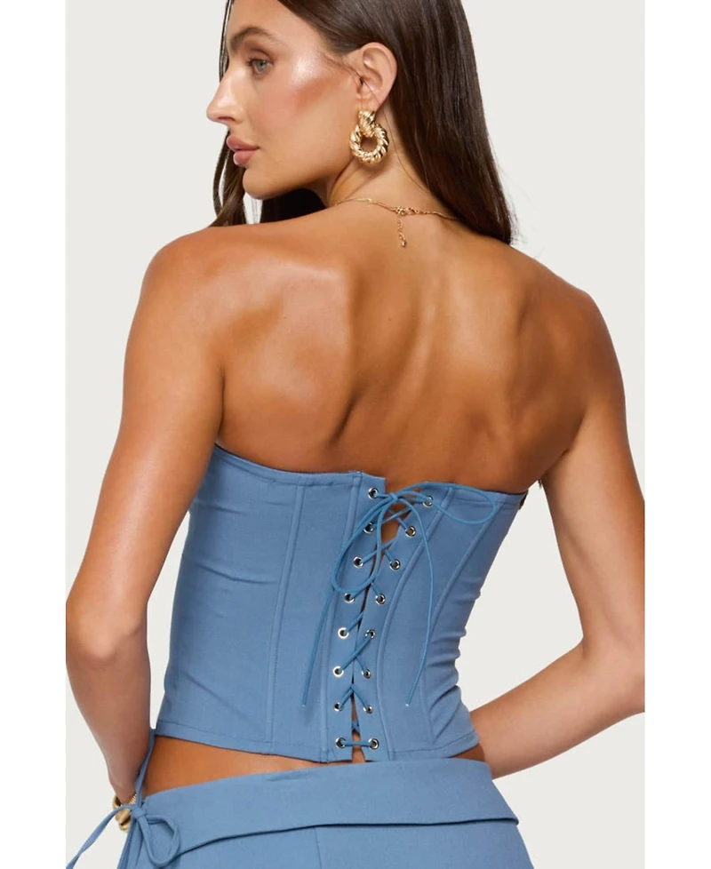 Edikted Women's Selena Lace Up Corset