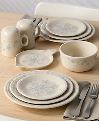 Fiesta Linen Snowflakes Rangetop Large Salt & Pepper Shakers, Exclusively at Macy's