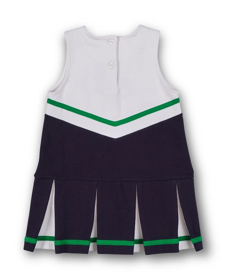 Florence Eiseman Little Girls French Terry Jumper With Cheer Megaphone