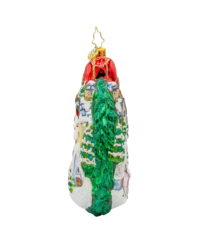 Christopher Radko Christmas Village Charm Ornament